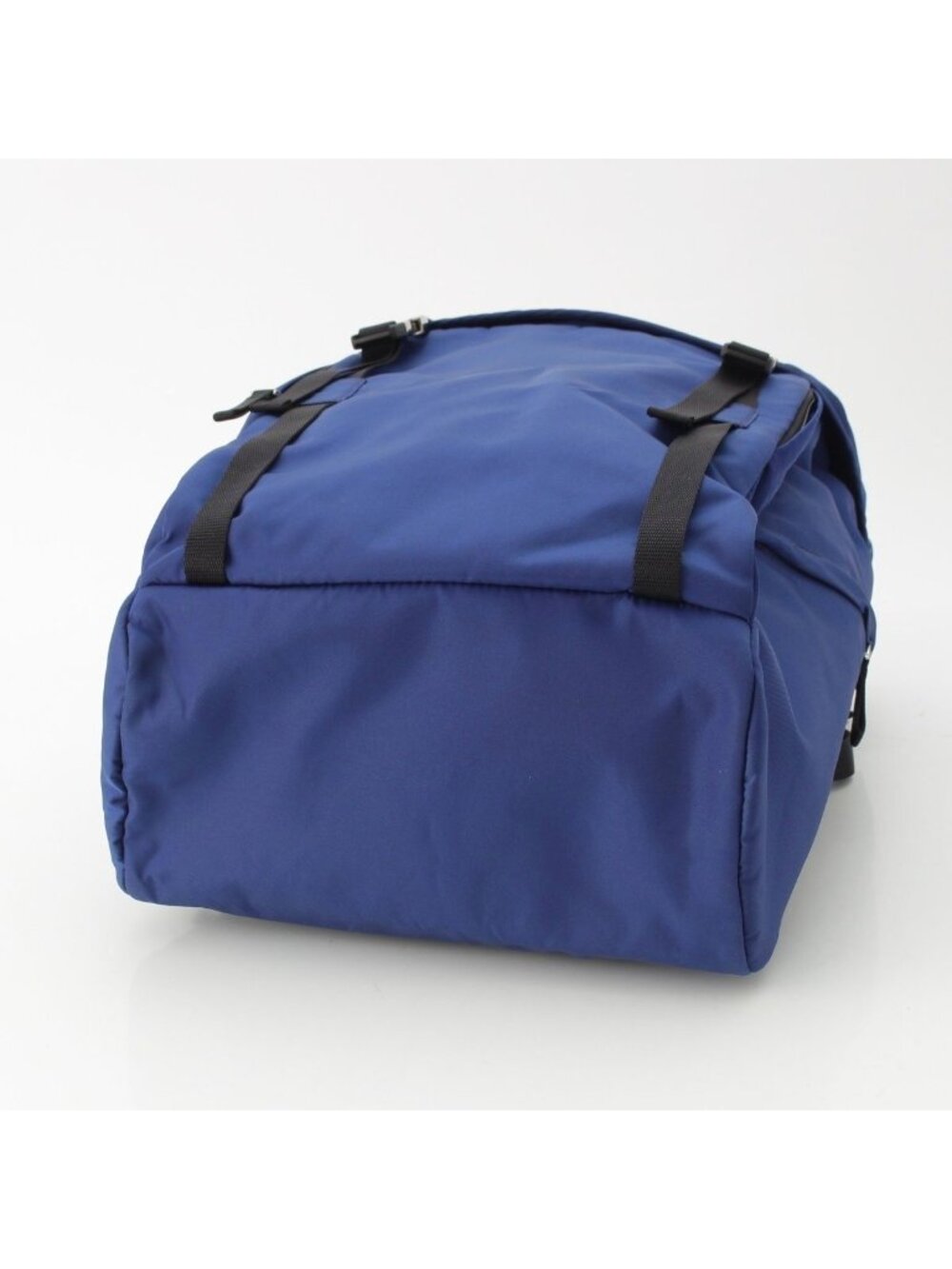 Prada Nylon Triangle Logo Backpack Blue - Picture 5 of 10